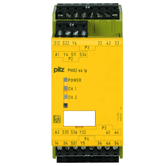 774192 New PILZ PNOZ e6.1p 24VDC 4n/o 2so